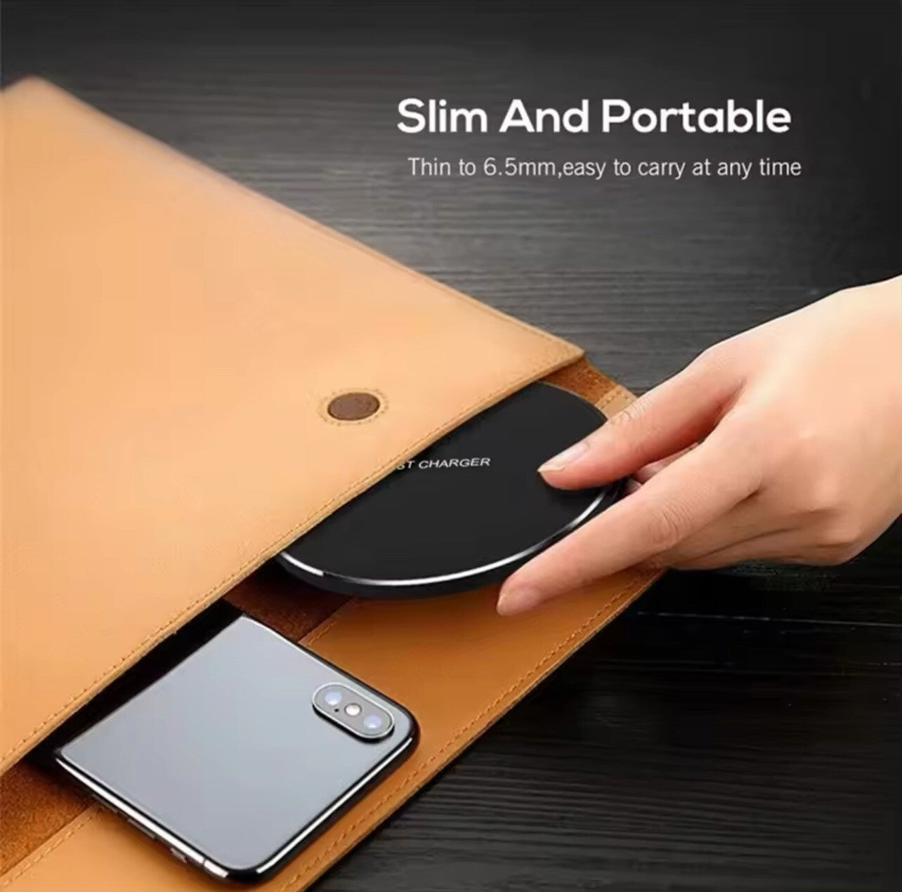30W Wireless Fast Charger Kabelloses Ladegerät Schnelles Samsung Apple ANDROID