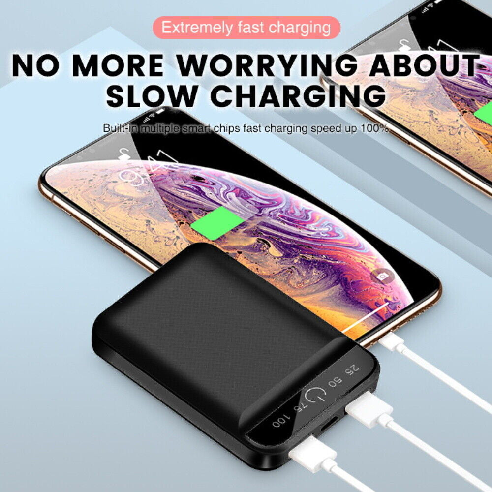 Mini Power Bank Tragbar Schnellladeger
