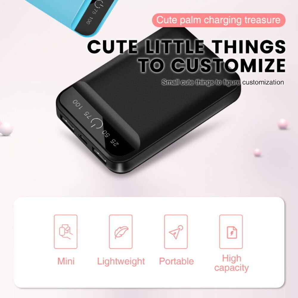 Mini Power Bank Tragbar Schnellladeger