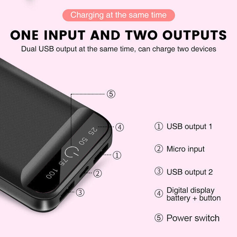 Mini Power Bank Tragbar Schnellladeger
