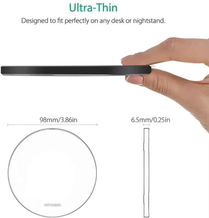 30W Wireless Fast Charger Kabelloses Ladegerät Schnelles Samsung Apple ANDROID